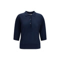 Lisa Yang Blauer Kaschmirpullover