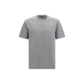 Balmain Graues Baumwoll-T-Shirt