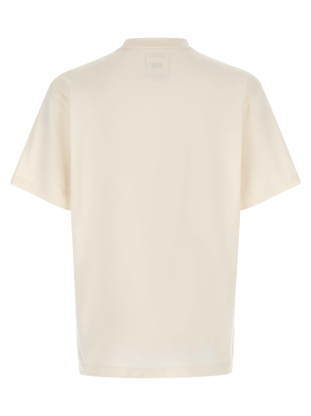 Y-3 Weißes Baumwoll-T-Shirt