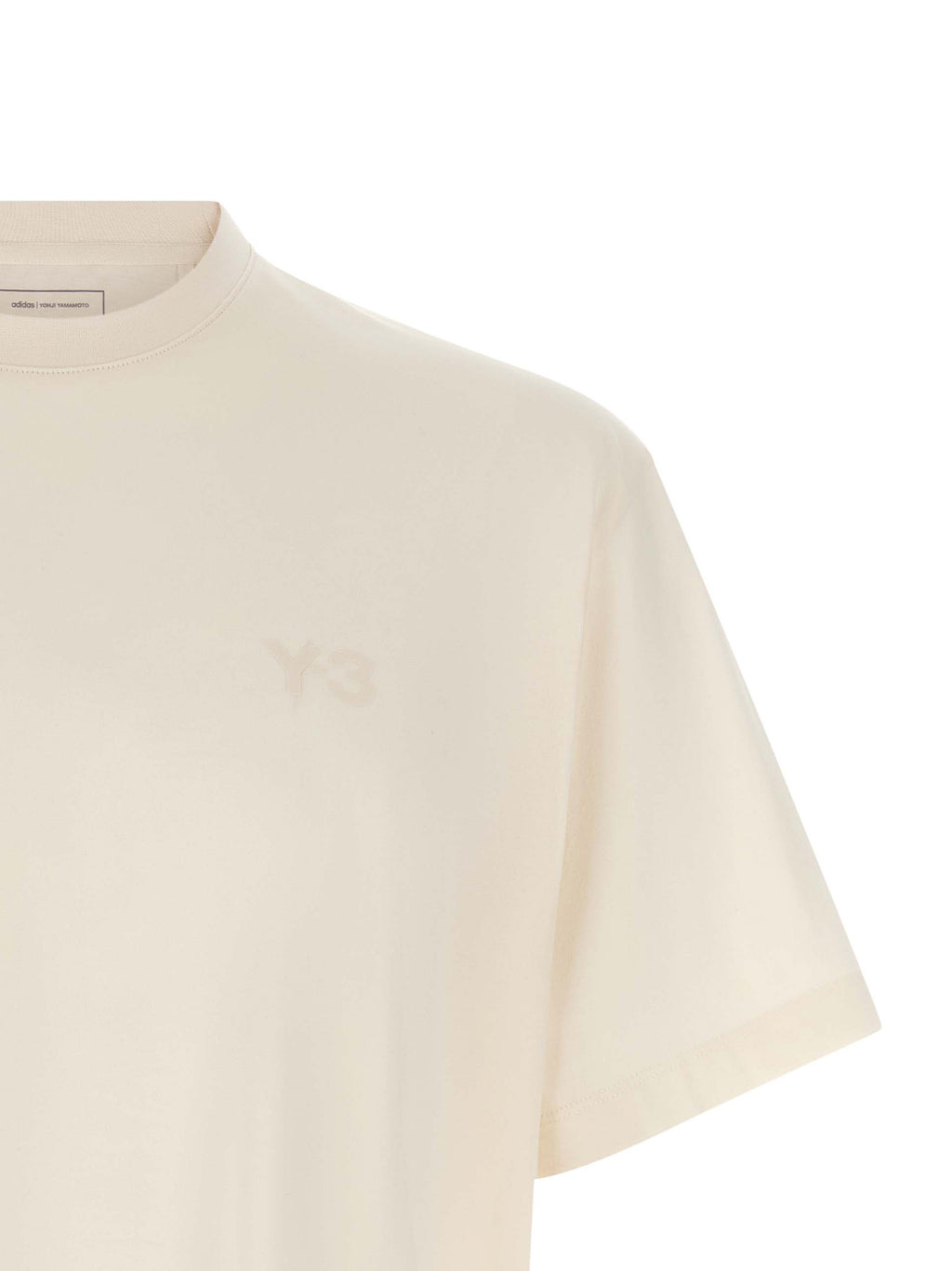 Y-3 Weißes Baumwoll-T-Shirt