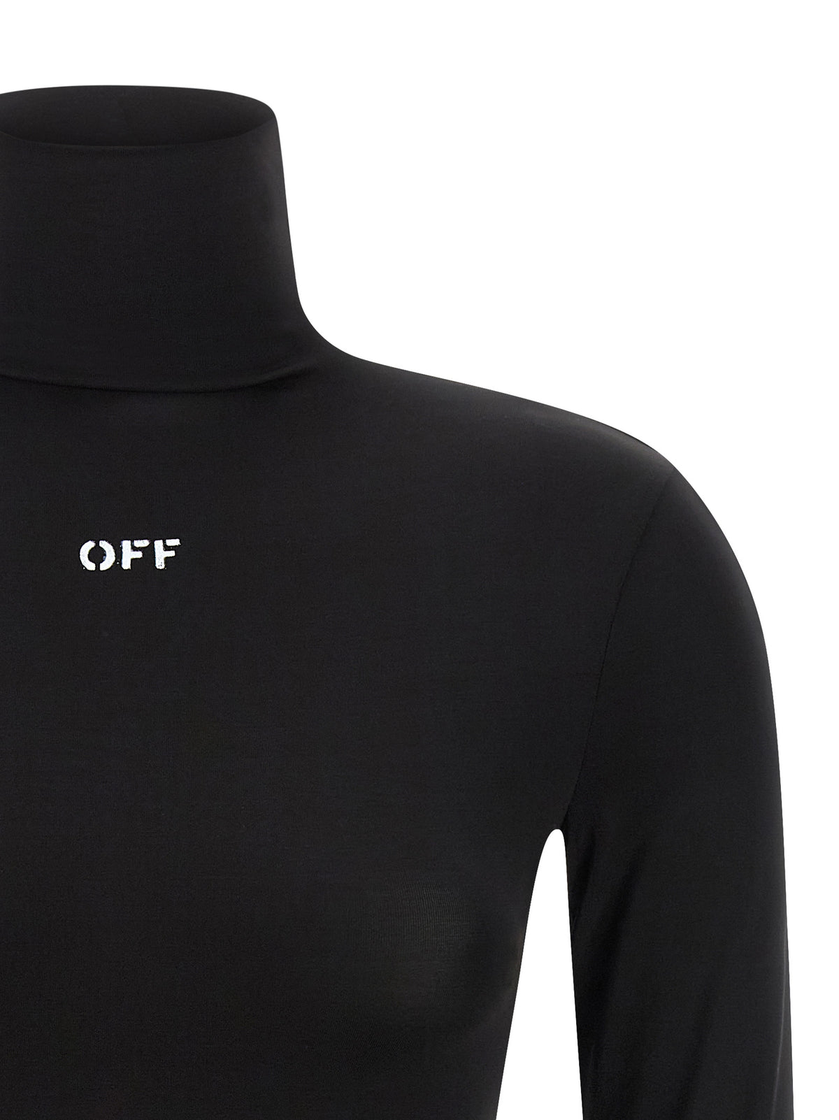 Off-White Schwarzer Cardigan aus Acetat