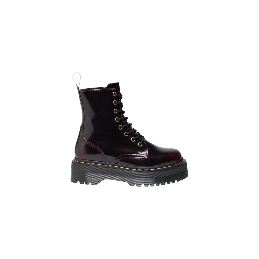 Dr. Martens Ankle Boots aus bordeauxrotem Leder