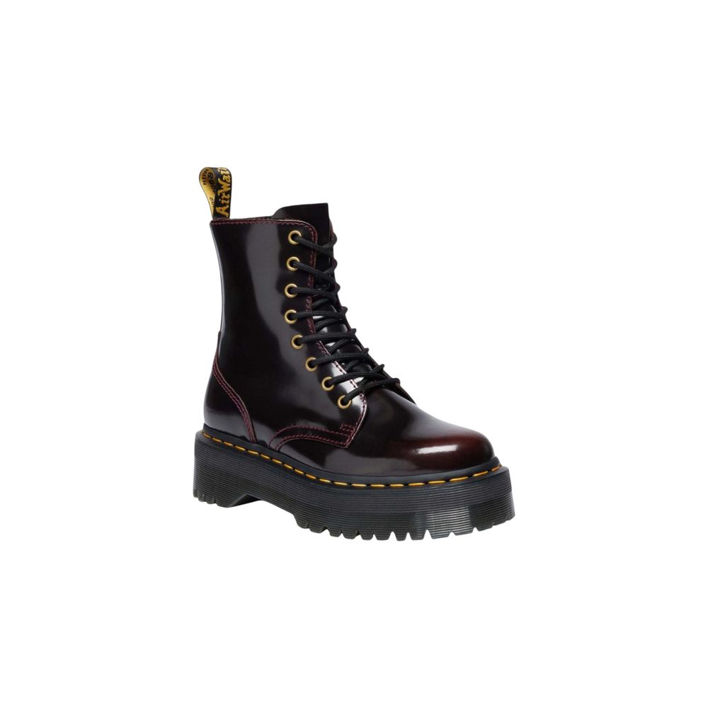 Dr. Martens Ankle Boots aus bordeauxrotem Leder
