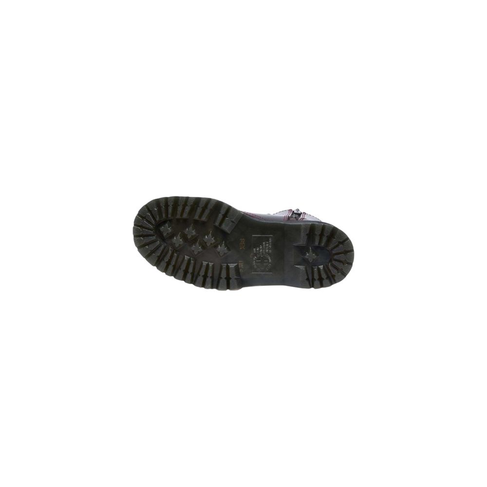 Dr. Martens Ankle Boots aus bordeauxrotem Leder