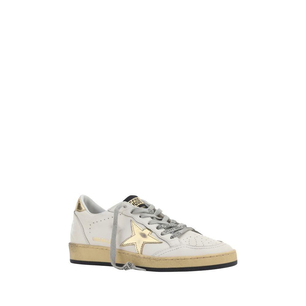 Golden Goose Weiße Bos Taurus Kalbsleder Athletic Sneaker