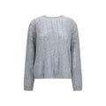 Lisa Yang Grauer Kaschmirpullover