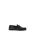 Saint Laurent Schwarze "Bos Taurus" Kalbsleder Loafer zum Hineinschlüpfen