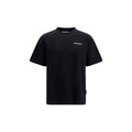 Palm Angels Schwarzes Baumwoll-T-Shirt