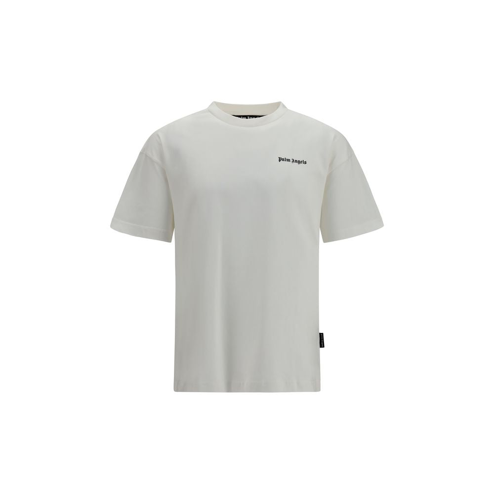 Palm Angels Weißes Baumwoll-T-Shirt