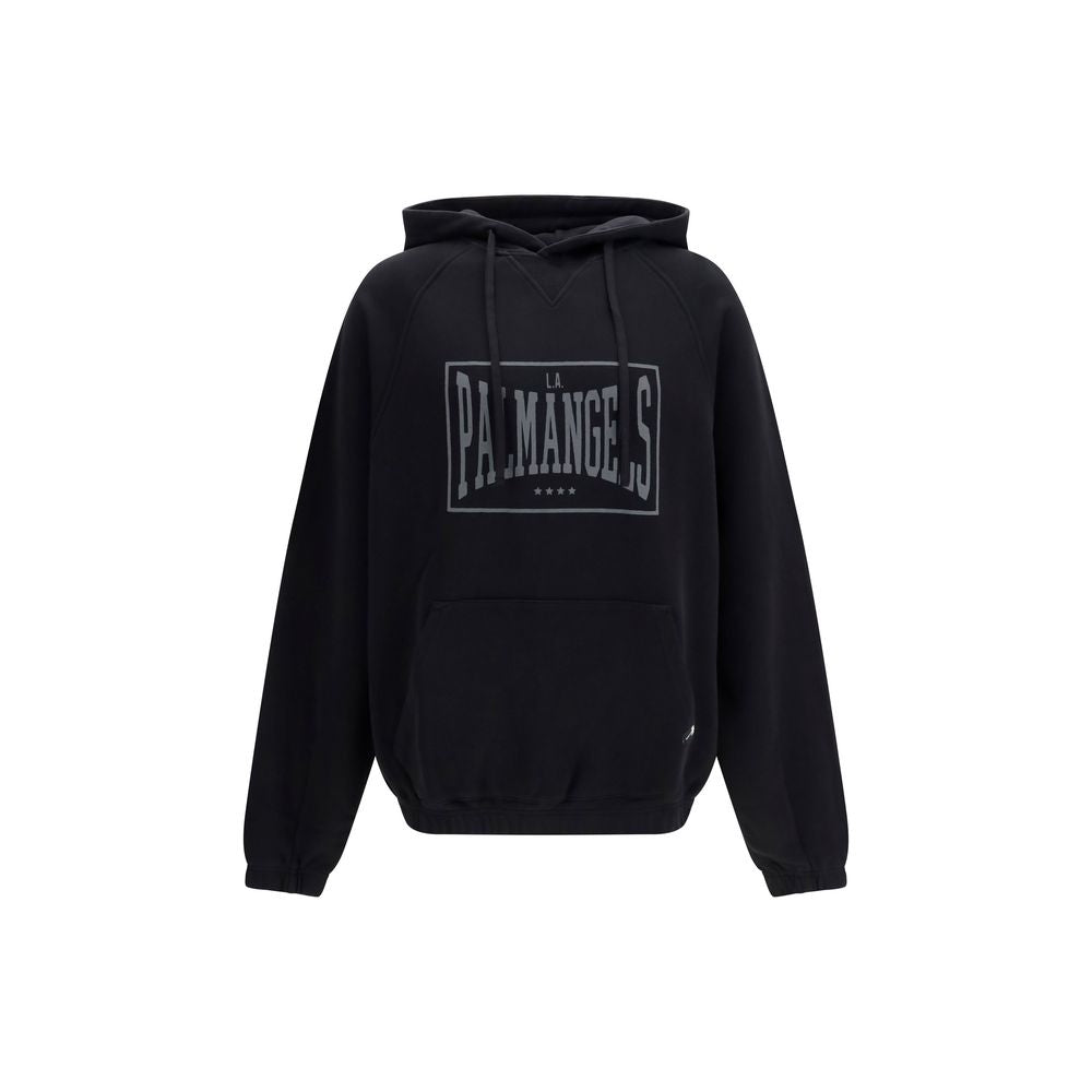 Palm Angels Schwarzer Baumwoll-Sweatshirt