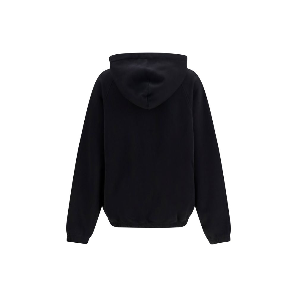 Palm Angels Schwarzer Baumwoll-Sweatshirt