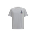 Casablanca Weißes Baumwoll-T-Shirt
