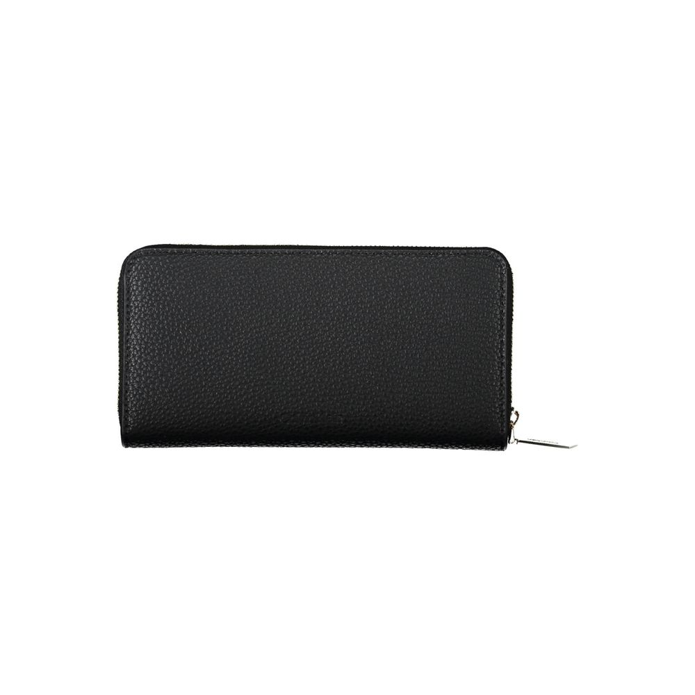 Calvin Klein Schwarze Damen-Geldbörse aus Polyester