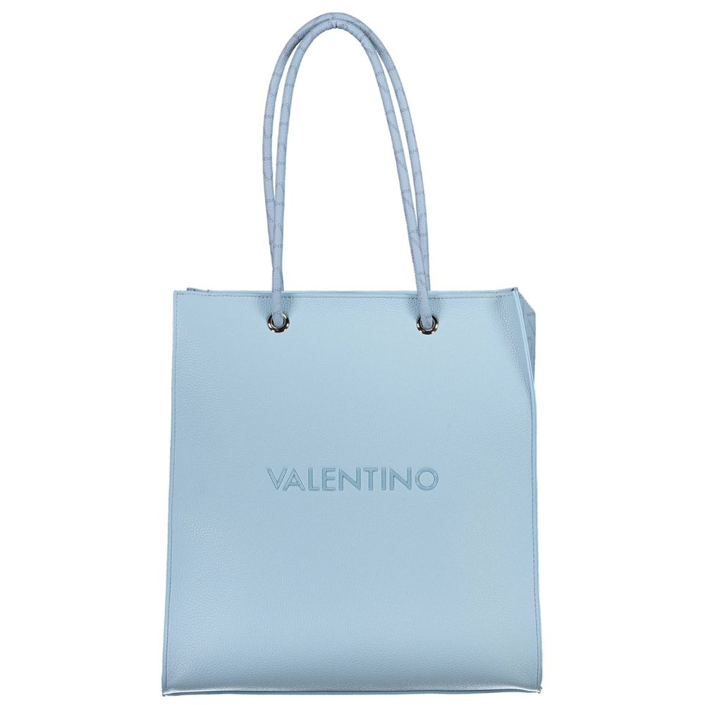 Mario Valentino Azzurro Polyurethan Damentasche