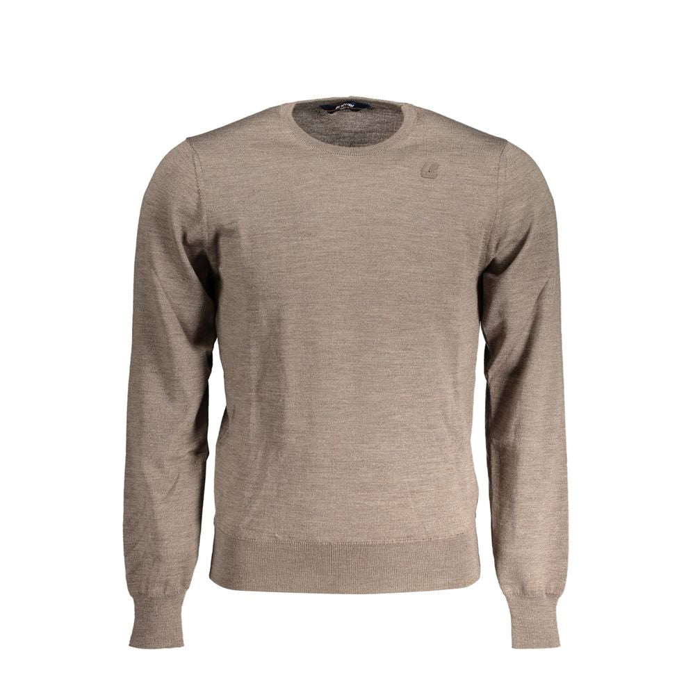 K-WAY Brauner Pullover aus Wolle für Männer