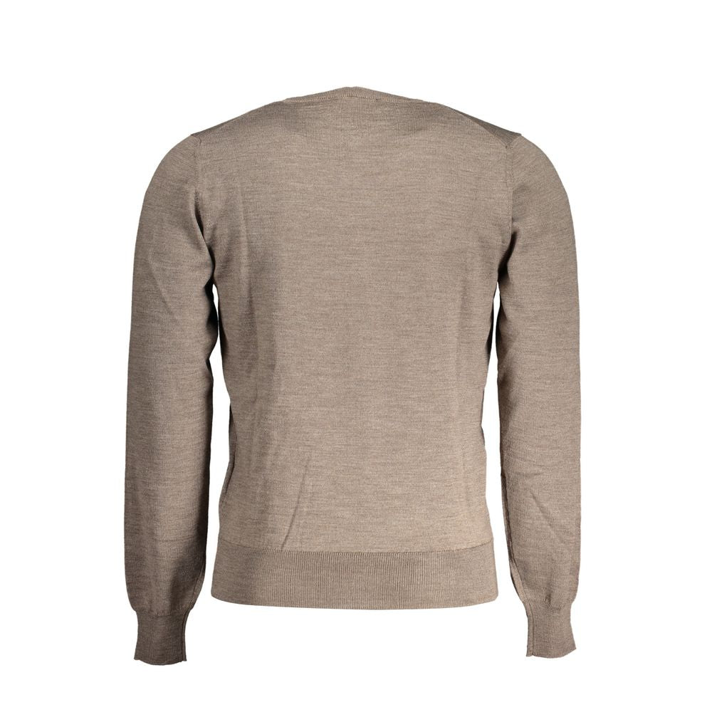 K-WAY Brauner Pullover aus Wolle für Männer