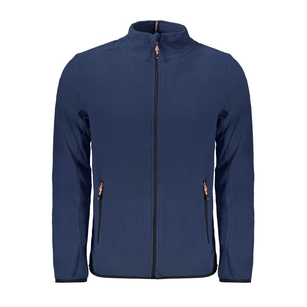Norway 1963 Blaues Herren-Sweatshirt aus Polyester