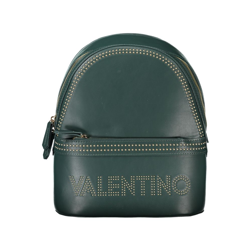 Mario Valentino Grüner Polyethylen-Rucksack