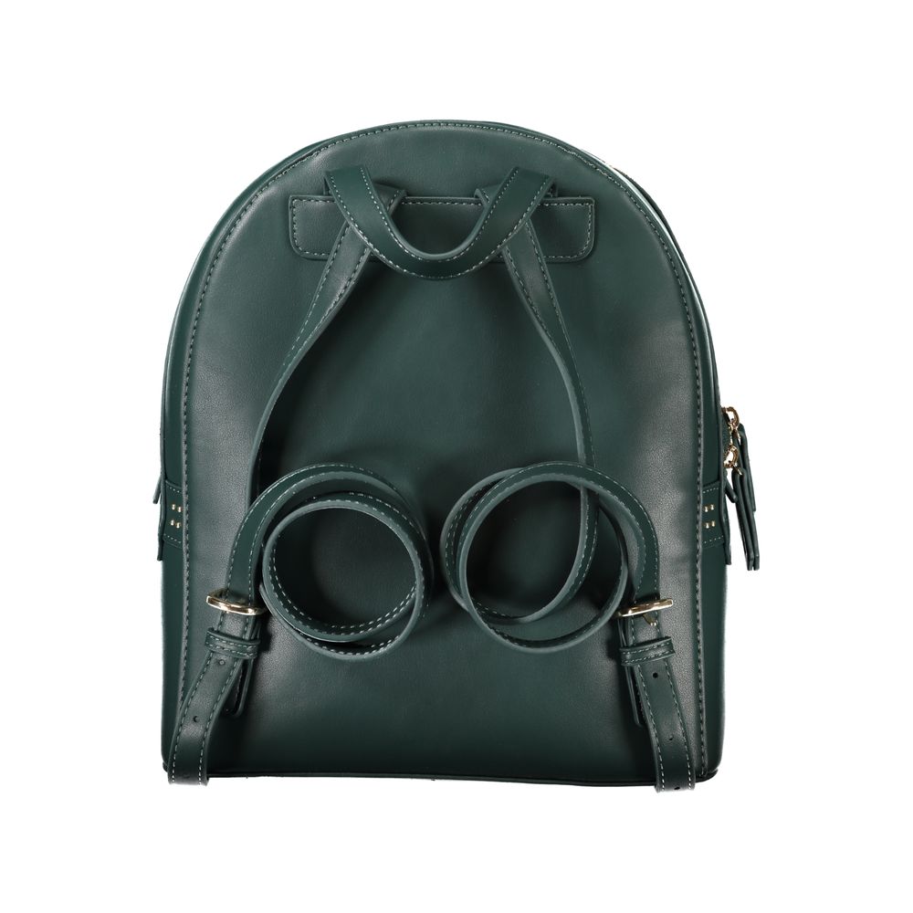 Mario Valentino Grüner Polyethylen-Rucksack