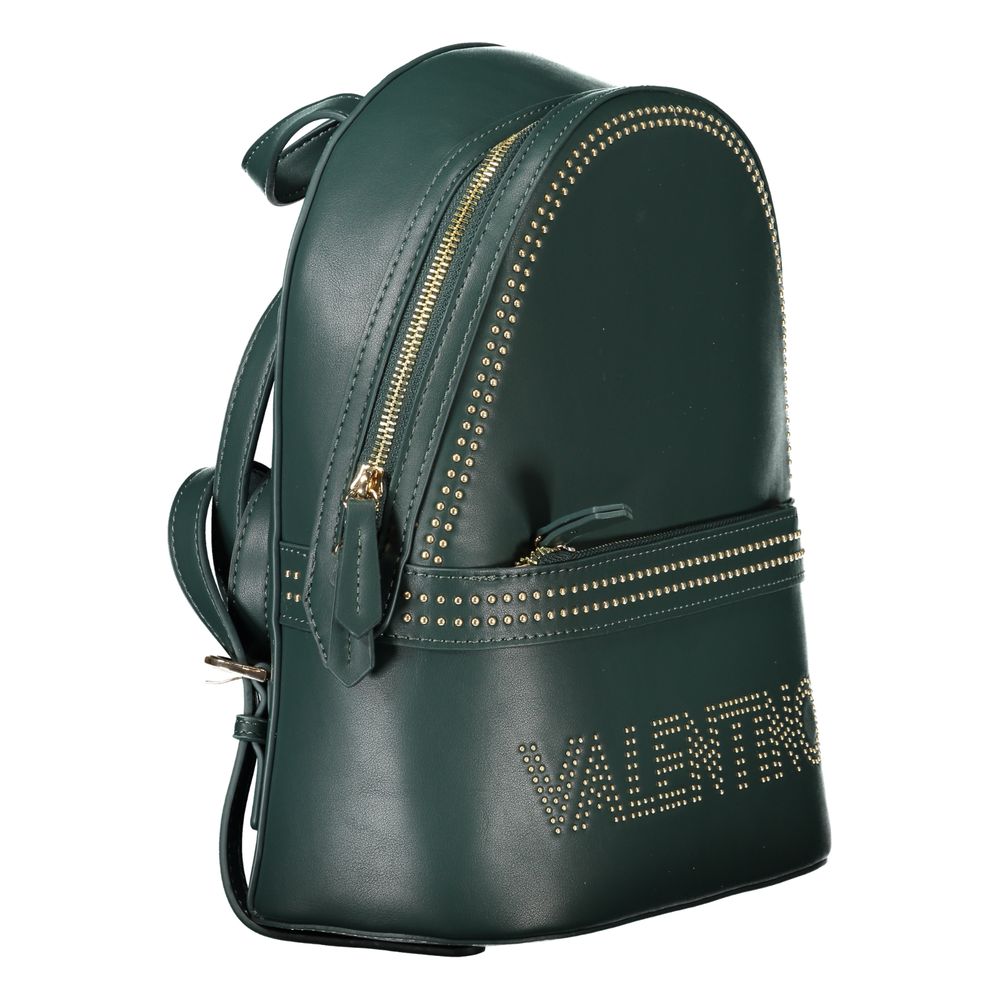 Mario Valentino Grüner Polyethylen-Rucksack