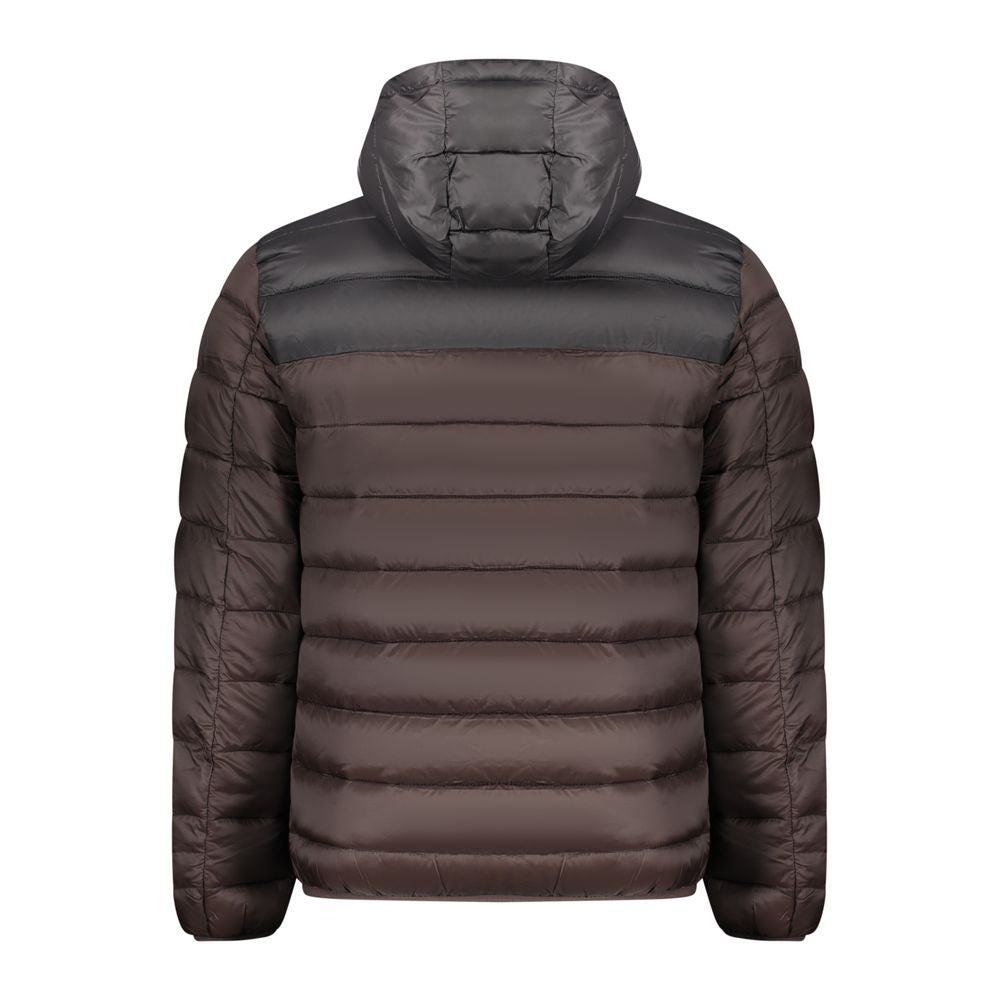 Norway 1963 Blaue Polyester-Jacke in voller Länge