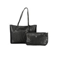Mario Valentino Nero Poliuretano Damenhandtasche mit verstellbarem Riemen
