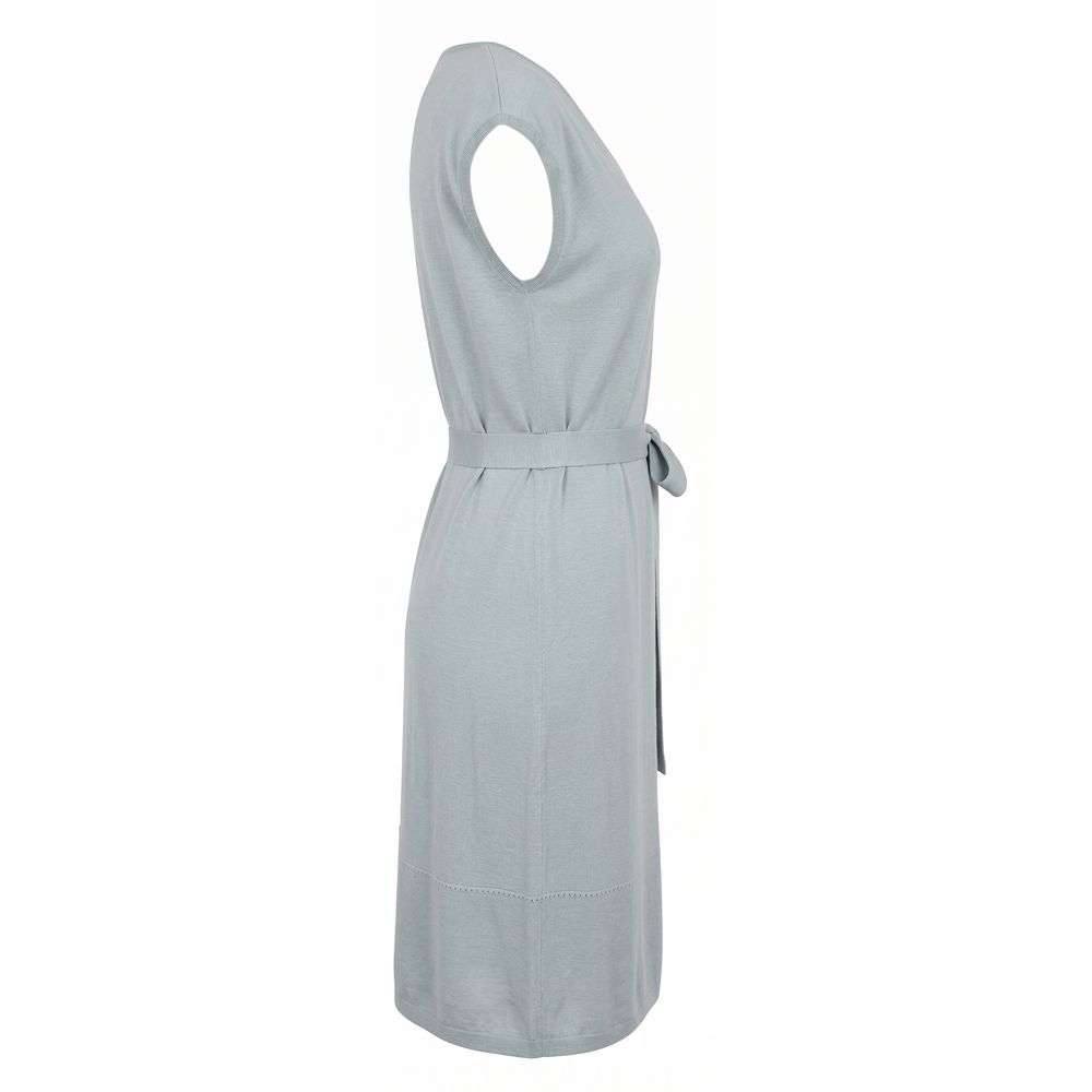 Malo Graues Seidenkleid für Damen