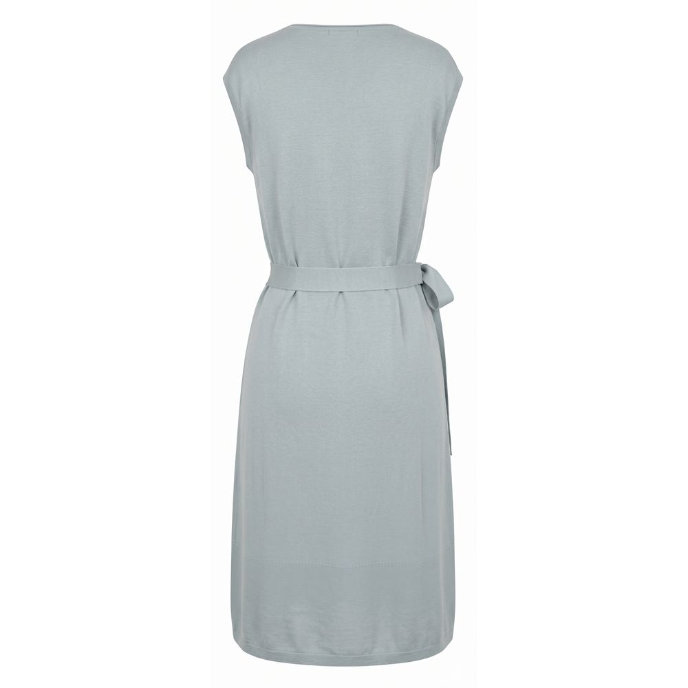Malo Graues Seidenkleid für Damen