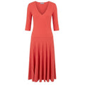Malo Rotes Baumwollkleid für Damen