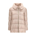 Herno Beige Daunenmantel aus Gänsedaunen