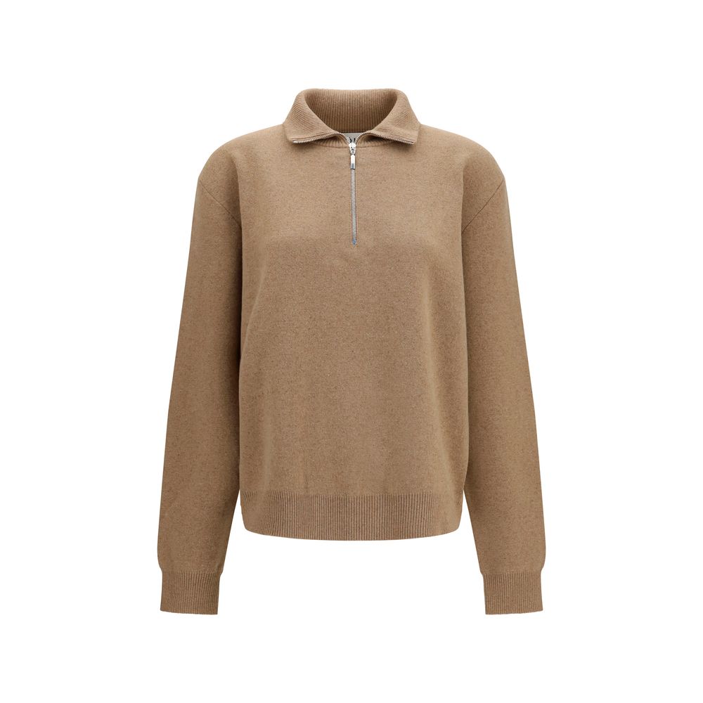 Rohe Beige Woll-Polohemd Aries