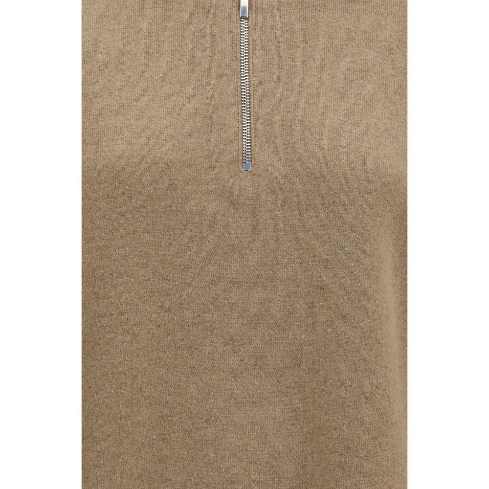 Rohe Beige Woll-Polohemd Aries