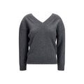 Tom Ford Grauer Kaschmirpullover