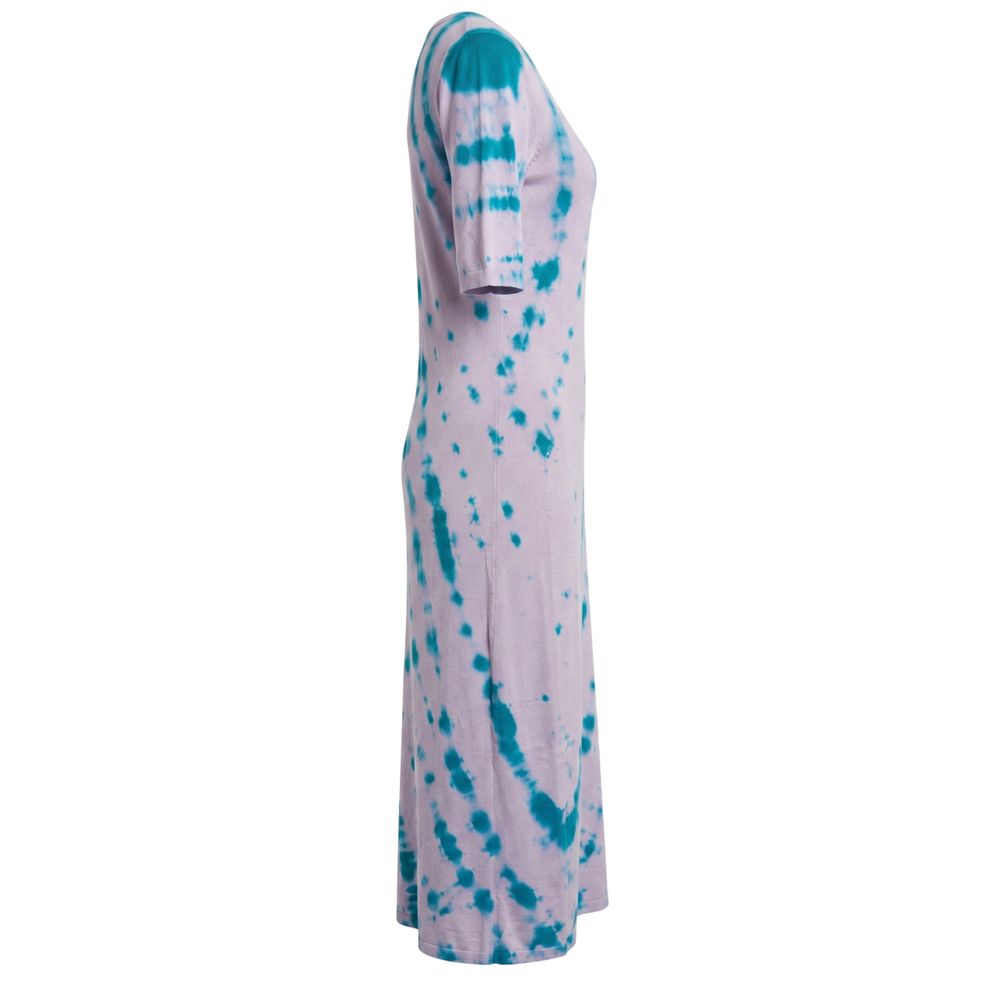 Malo Violettes Baumwollkleid für Damen