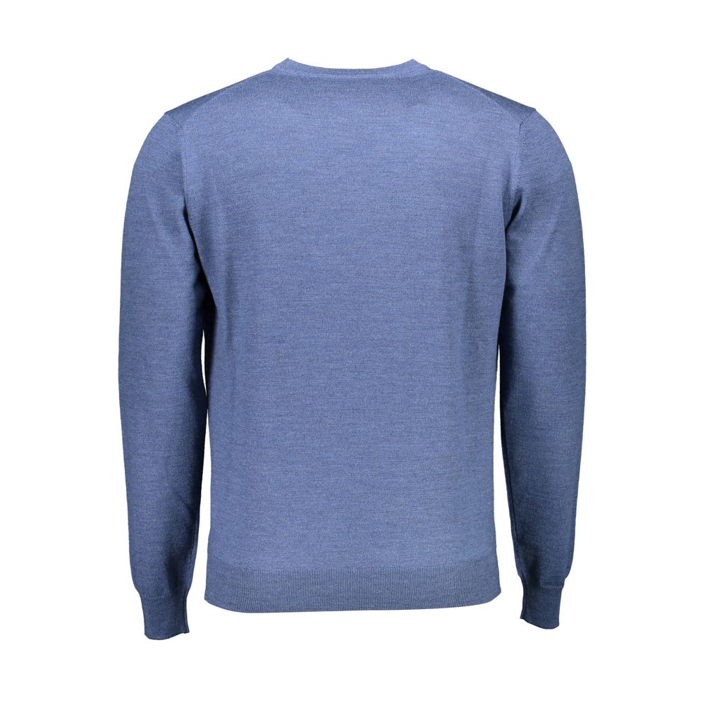 Harmont & Blaine Blauer Herrenpullover aus Wolle