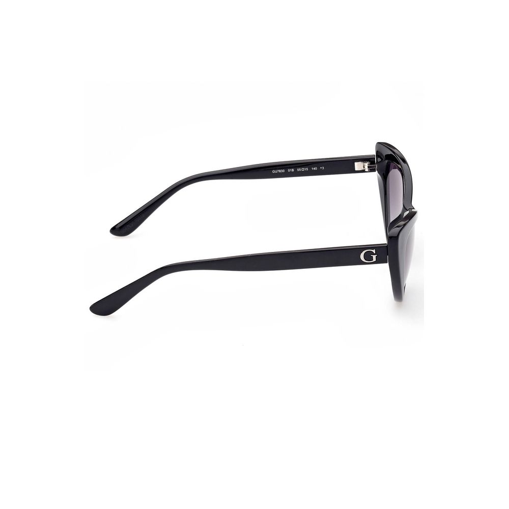Guess Jeans Schwarze Damen-Sonnenbrille aus Kunststoff