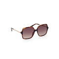 Guess Jeans Braune Kunststoff-Sonnenbrille
