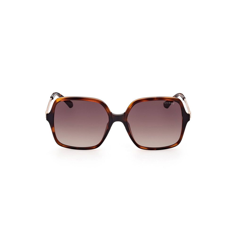 Guess Jeans Braune Kunststoff-Sonnenbrille