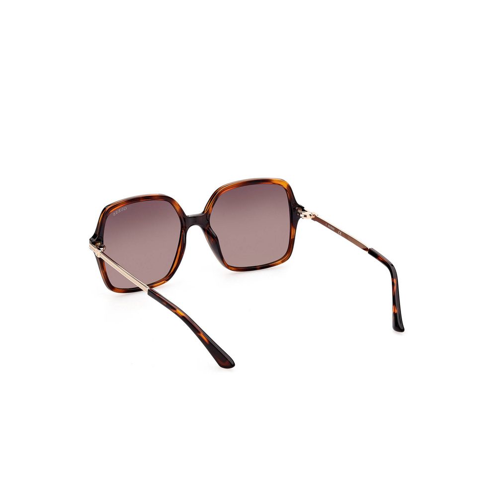 Guess Jeans Braune Kunststoff-Sonnenbrille