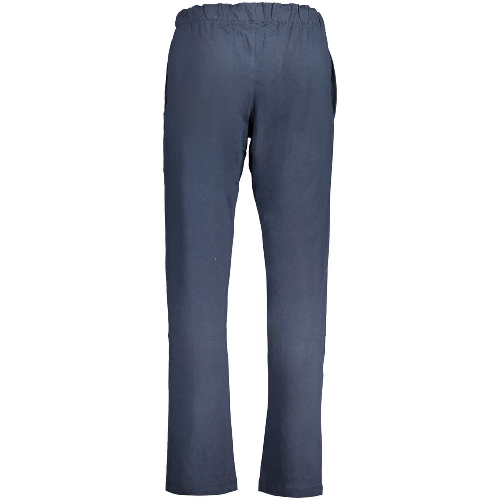 Gianmarco Venturi Blaue Baumwollhose für Herren
