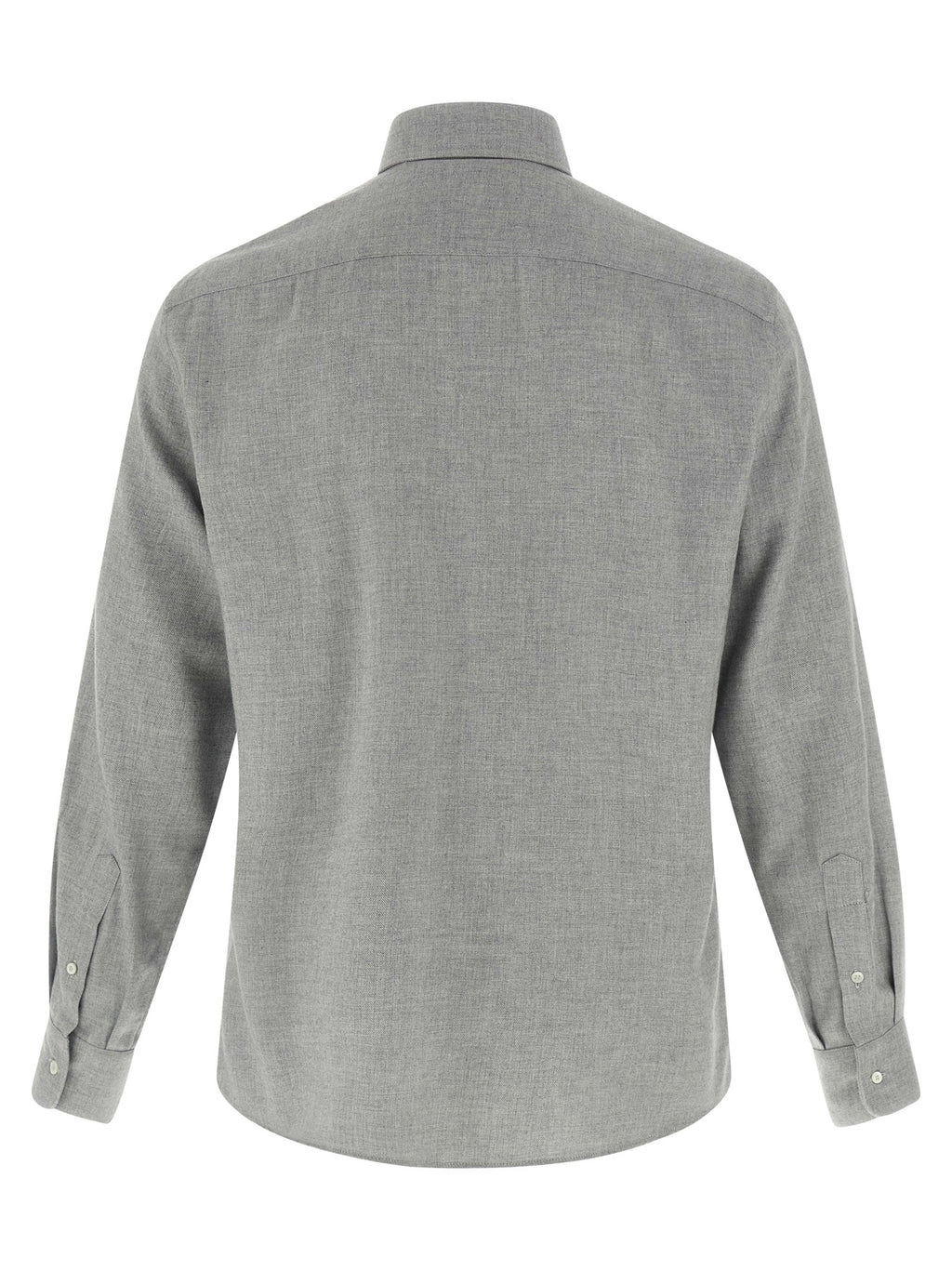 Brunello Cucinelli Graue Baumwollbluse