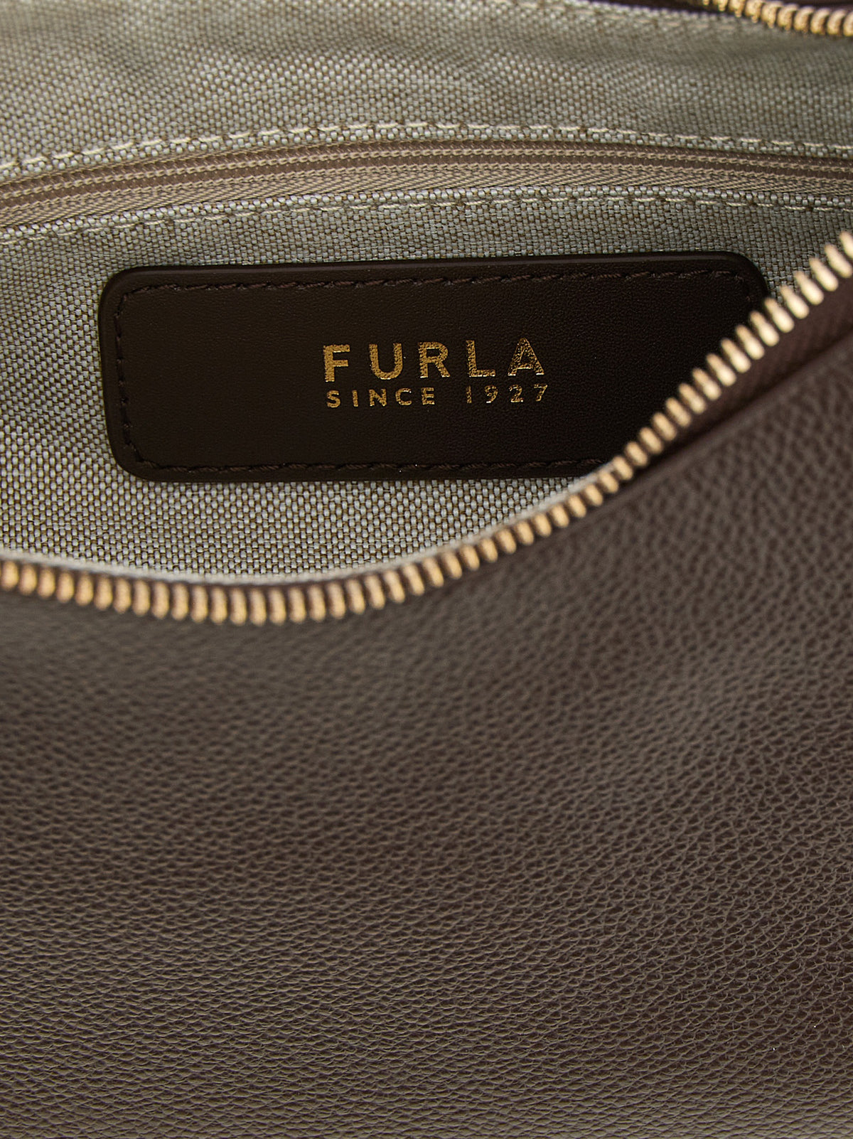 Furla Braunes Kalbsleder Damen Crossbody Tasche