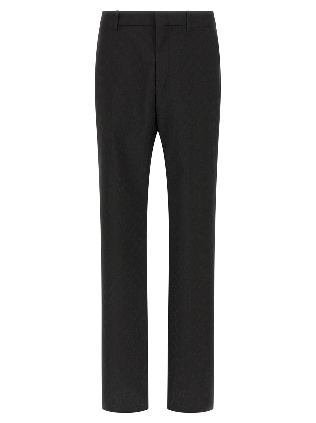 Gucci Schwarze Palazzo-Hose aus Polyester