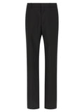 Gucci Schwarze Palazzo-Hose aus Polyester