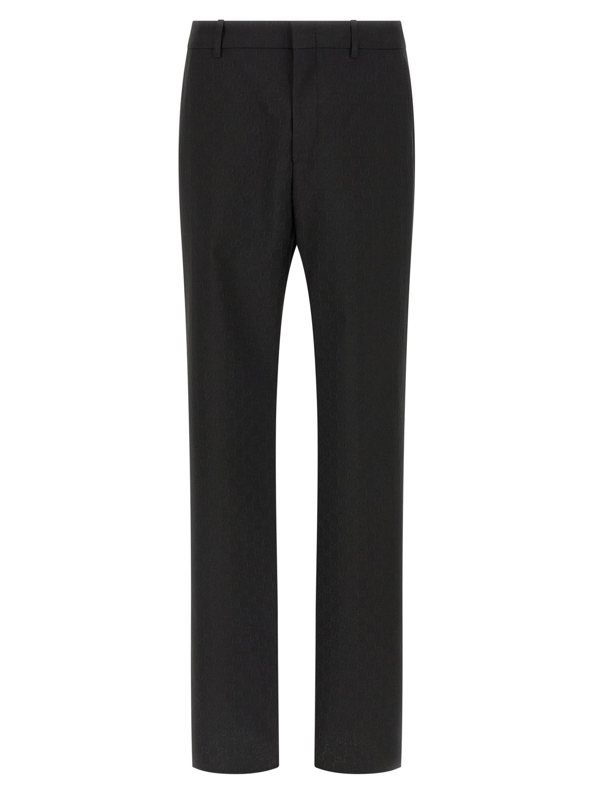 Gucci Schwarze Palazzo-Hose aus Polyester