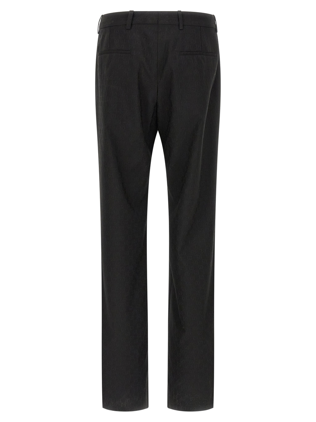 Gucci Schwarze Palazzo-Hose aus Polyester