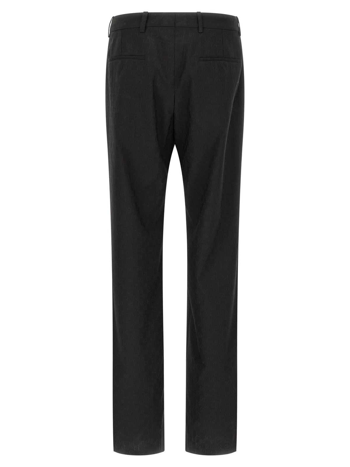 Gucci Schwarze Palazzo-Hose aus Polyester