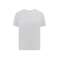 Brunello Cucinelli Weißes Baumwoll-T-Shirt