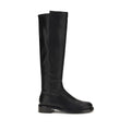 Stuart Weitzman Braune Kalbsleder Bos Taurus Overknee-Stiefel