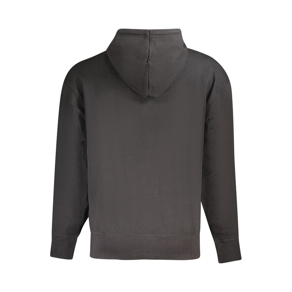 Hugo Boss Schwarzer Herren-Hoodie aus Baumwolle